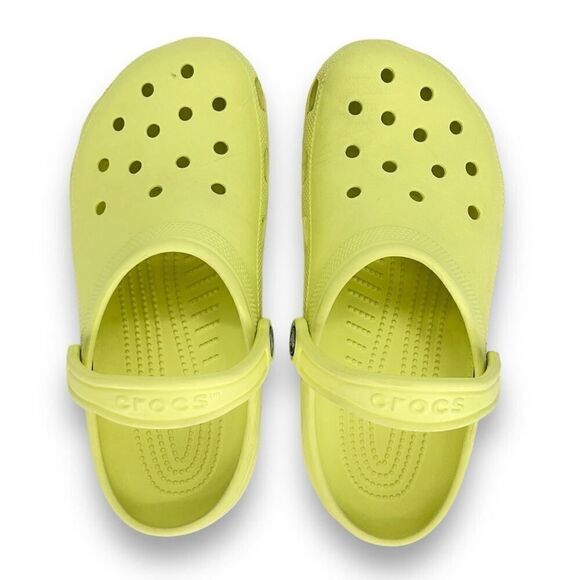 CROCS Classic Clog Pale Banana Yellow Unisex Men's 7 Women's 9 - Picture 7 of 11